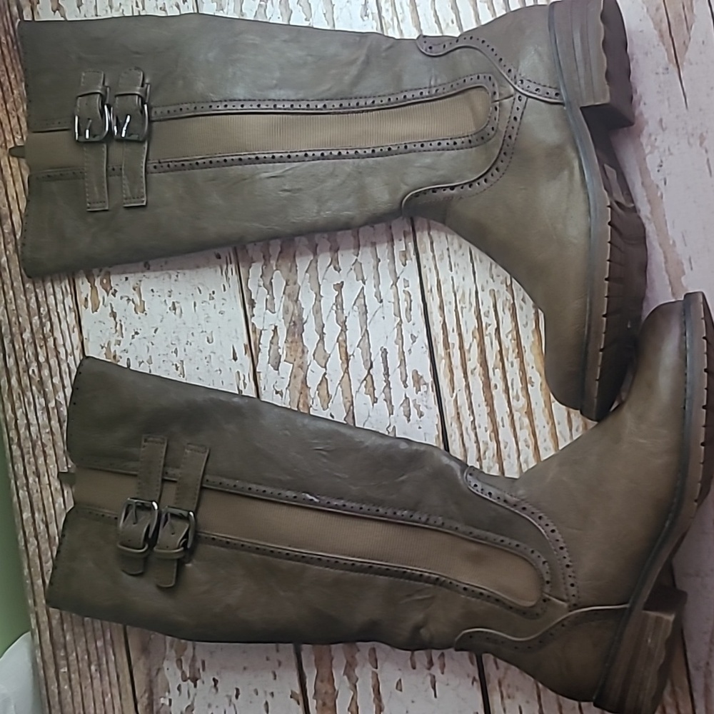 Patrizia sz 36 brown riding boots US sz 6